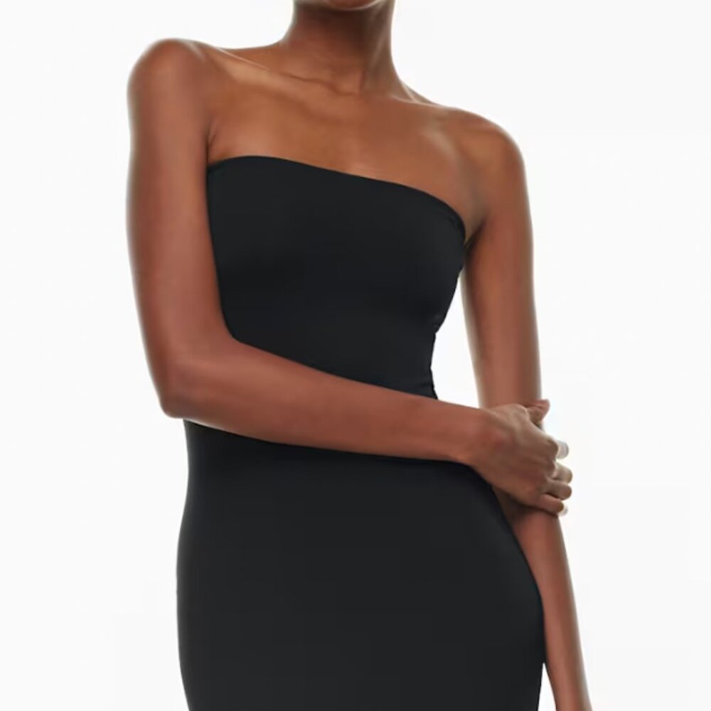 Babaton contour tube dress - black